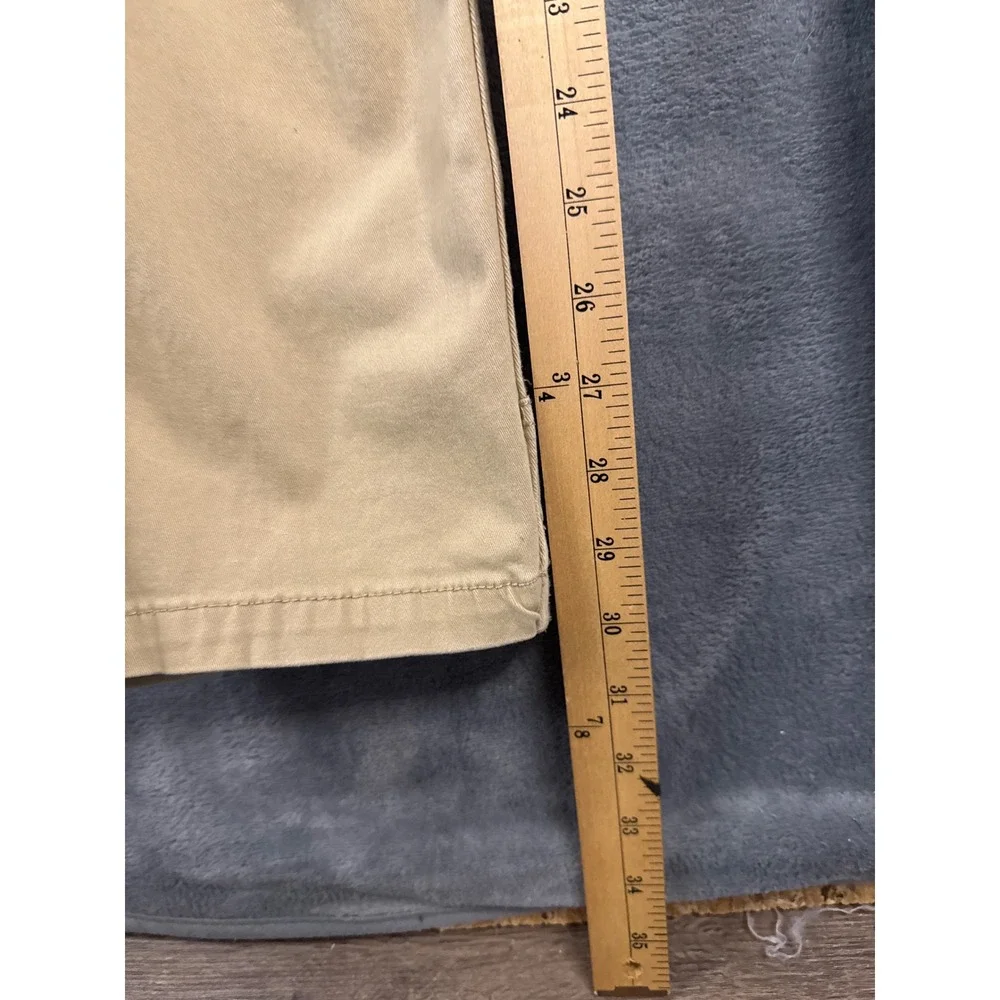 Mountain Khakis Camber 105 Pants Mens 33x32 Classic Fit Khaki Tan Canvas Utility
